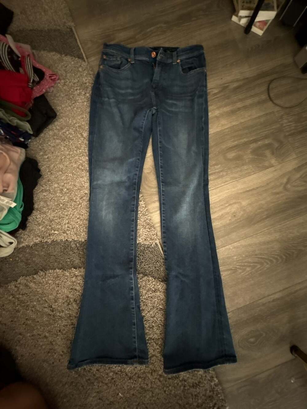 7 For All Mankind Bootcut Slim Illusion Highline Jeans Women's Size 30